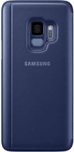 Load image into Gallery viewer, Samsung Galaxy S9 Clear View Cover EF-ZG960CLEGWW - Blue