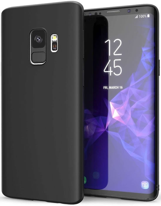 Samsung Galaxy S10 Lite / A91 Gel Cover - Black