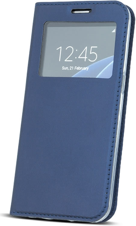 Samsung Galaxy S10 S-View Wallet Case - Blue