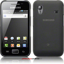 Load image into Gallery viewer, Samsung Galaxy Y Frosted Gel Case Black
