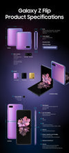 Load image into Gallery viewer, Samsung Galaxy Z Flip F700 256GB - Purple