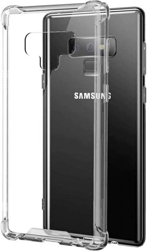 Samsung Galaxy Note 9 Gel Bumper Shock Proof Cover - Transparent