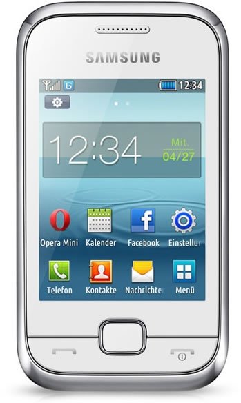 Samsung Rex 60 C3310R White SIM Free