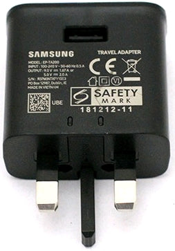 Samsung EP-TA200 3-Pin 15W 2 Amp USB Fast Charger