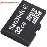 Sandisk 32GB MicroSD HC Memory Card