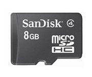 8GB MicroSD HC Memory Card