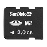 Load image into Gallery viewer, SanDisk 2GB Memory Stick Micro M2 Memory Card