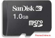 Load image into Gallery viewer, SanDisk 1GB microSD Memory Card