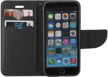 Load image into Gallery viewer, Apple iPhone 6 / 6S Wallet Case - Black