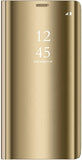 Huawei P Smart Pro Clear View Wallet Case - Gold