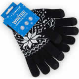 Tech Touch Smartphone Gloves Black