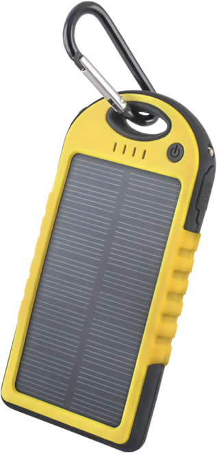 Solar 5000 mAh Power Bank Mobile Phone Charger