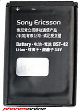 Sony Ericsson BST-42 Genuine Battery for J132