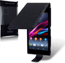 Sony Xperia Z1 Flip Case - Black