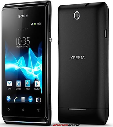 Sony Xperia E SIM Free - Black