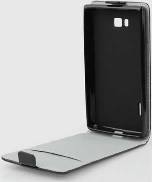 Sony Xperia E4 Flip Case - Black