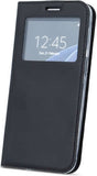 Sony Xperia E5 S-View Wallet Case - Black