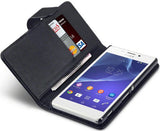 Sony Xperia M2 Wallet Case - Black