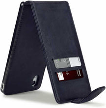 Load image into Gallery viewer, Sony Xperia M4 Flip Case - Black