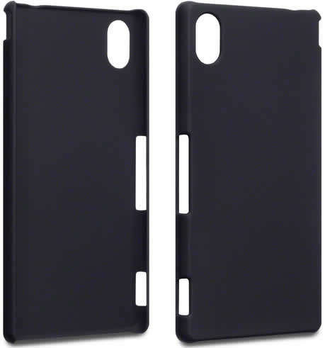 Sony Xperia M4 Hard Shell Back Cover - Black