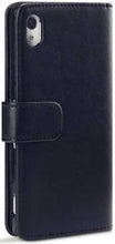 Load image into Gallery viewer, Sony Xperia M4 Wallet Case - Black