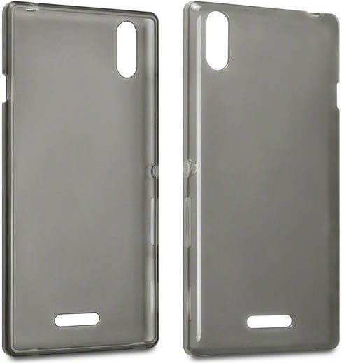 Sony Xperia T3 Gel Case - Black