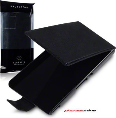 Sony Xperia Z1 Flip Case - Black