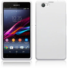 Load image into Gallery viewer, Sony Xperia Z1 Compact Gel Skin Case - White