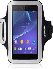 Sony Xperia Z2 Sports Armband Case Reflective - Black
