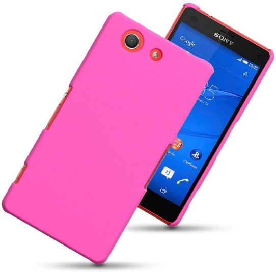 Sony Xperia Z3 Compact Hard Shell Case - Pink