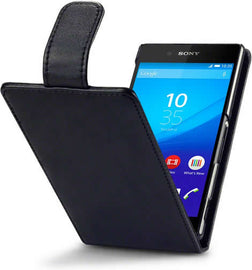 Sony Xperia Z3+ Flip Case - Black