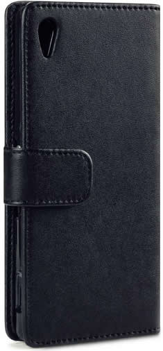 Sony Xperia Z3+ Wallet Case - Black