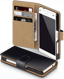 Sony Xperia Z5 Compact Wallet Case - Black