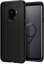 Load image into Gallery viewer, Spigen Liquid Crystal Cover for Samsung S9 - Black