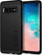 Load image into Gallery viewer, Spigen Tough Armor Cover for Samsung Galaxy S10 - Black
