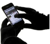 Touchscreen Smartphone Gloves Black