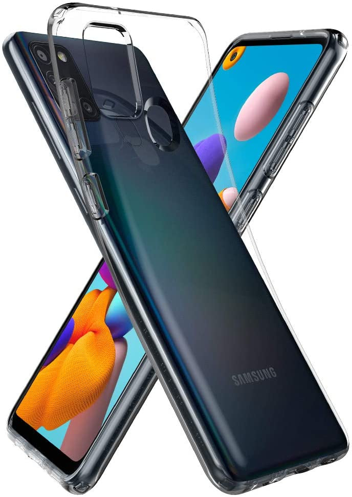 Samsung Galaxy A21s Gel Cover - Clear Transparent