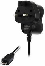 Load image into Gallery viewer, Universal 1 Amp Micro USB 3-Pin UK/Ireland Mains Charger
