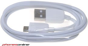 Universal Micro USB Data Cable OEM White