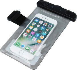 Universal Smartphone Waterproof Case with Armband 5.5 inch