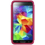Load image into Gallery viewer, USAMS Touch Folio Case for Samsung Galaxy S5 G900 - Pink