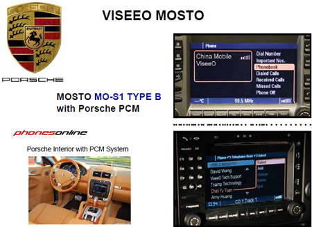 Viseeo MOSTO Audi/Mercedes/Porsche Bluetooth Car Kit Upgrade