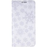 Load image into Gallery viewer, Apple iPhone 7 Wallet Flip Case Snowflake / Winter - White / Grey