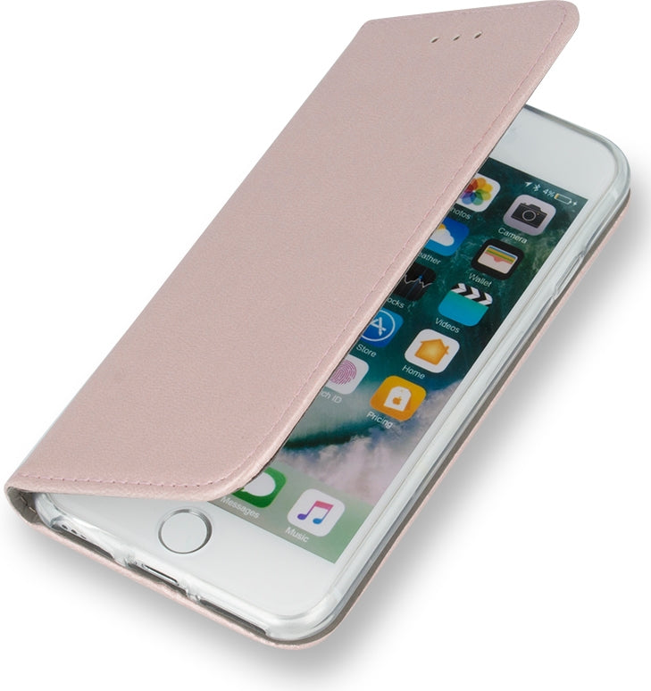 Xiaomi Redmi Note 8 Wallet Flip Case - Rose Gold/Pink